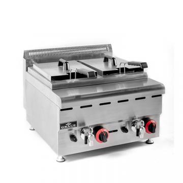 Industrial Commercial Doughnut Turkey Gas Potato Griddle Double Chips Fryer Machine Stainless Steel