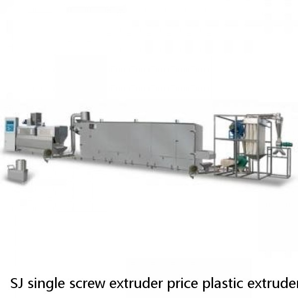 SJ single screw extruder price plastic extruder machine plasticator Huaming machinery